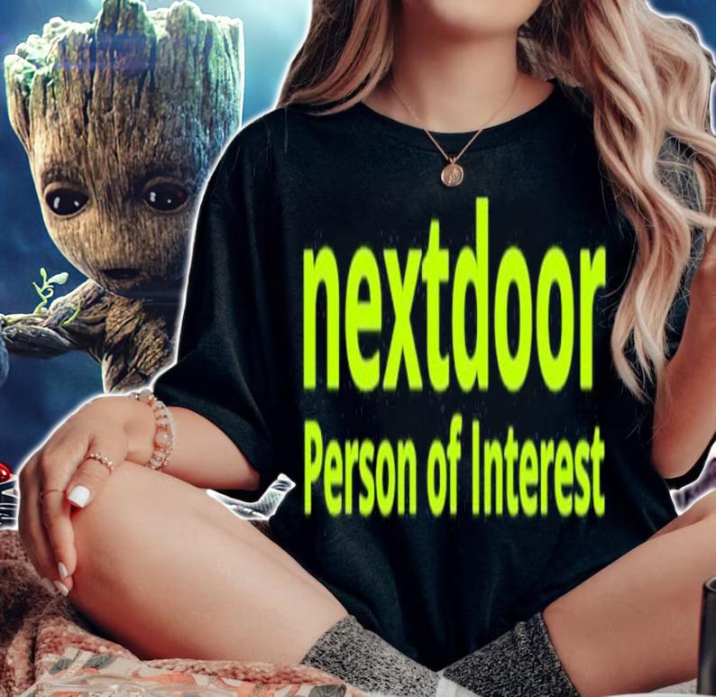 Nextdoor Person Of Interest Shirt t-shirt woman shirt