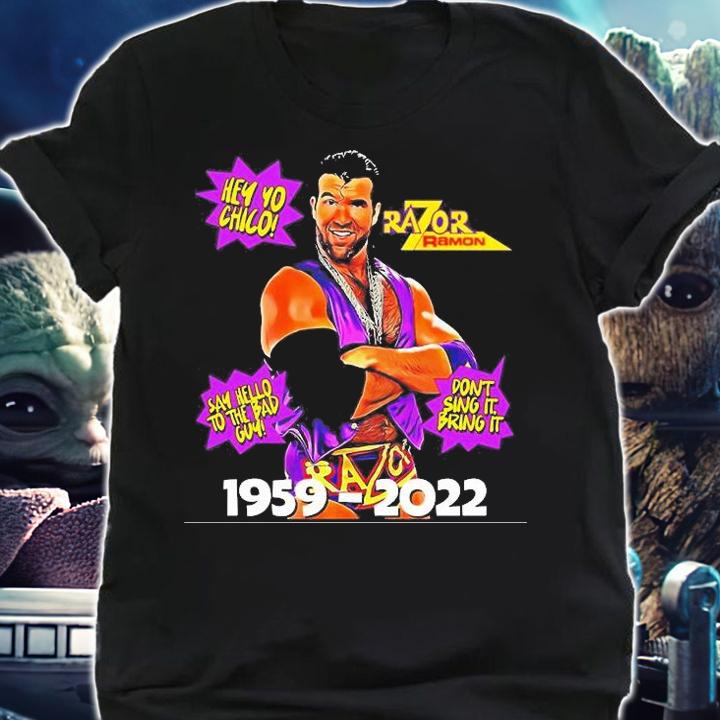 Razor Ramon RIP Scott Hall 1959-2022 Vintage T-Shirt t-shirt shirt