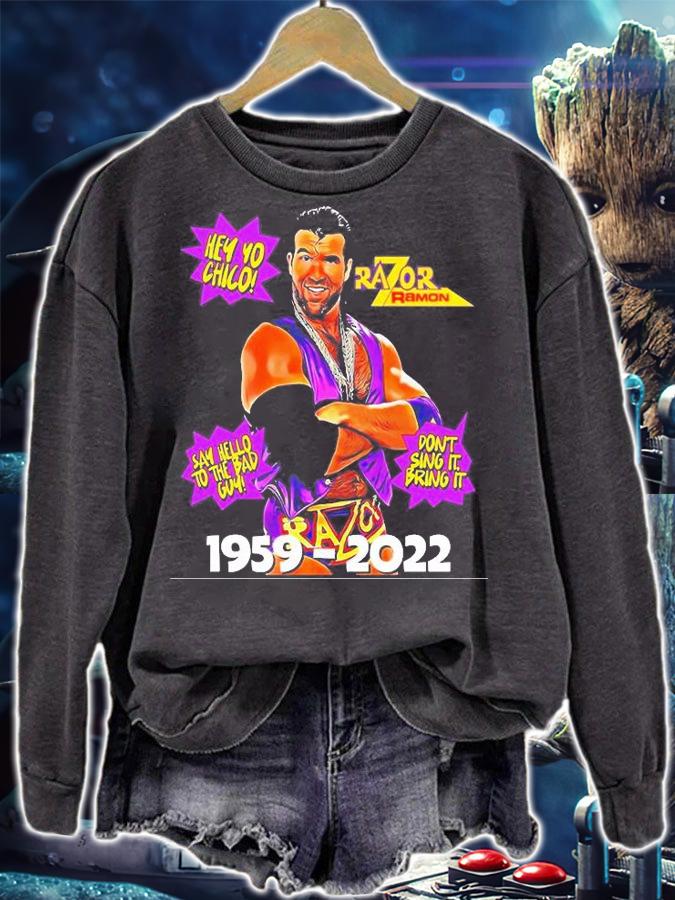 Razor Ramon RIP Scott Hall 1959-2022 Vintage T-Shirt t-shirt sweatshirt