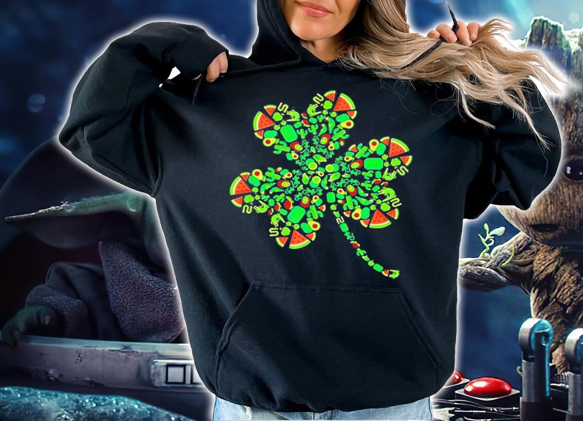 Shamrock Of Colorful Green Things St Patricks Day T-Shirt t-shirt hoodie