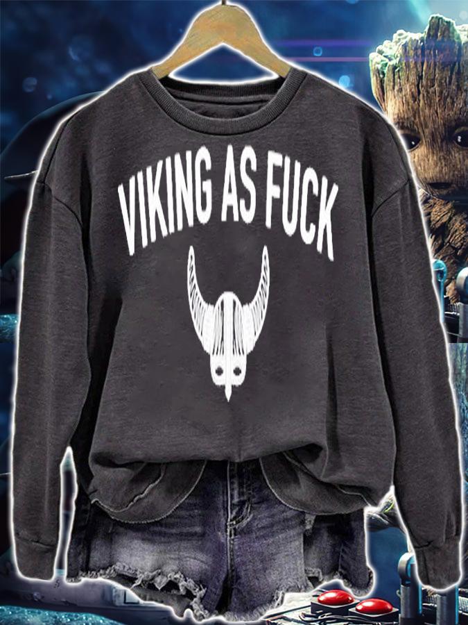 Viking As Fuck Metal Cool T-Shirt t-shirt