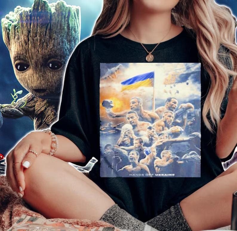 Hands Of Ukraine Boxing Ukrainian T-Shirt t-shirt woman shirt