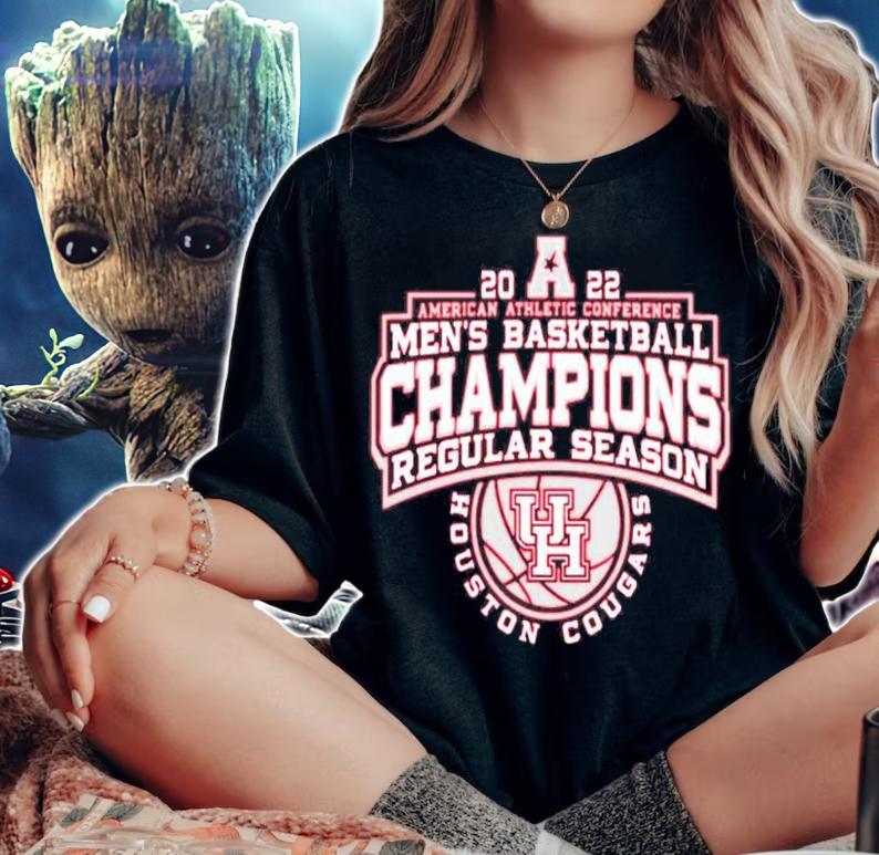 Houston Mens Basketball 2022 Acc Regular Season Champions T-Shirt t-shirt woman shirt