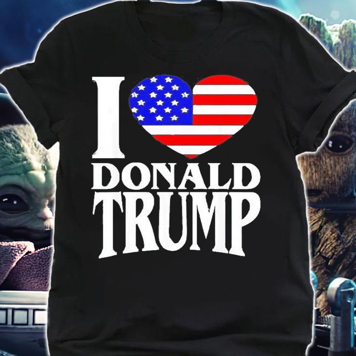 I Love Donald Trump President 2024 T-Shirt t-shirt shirt