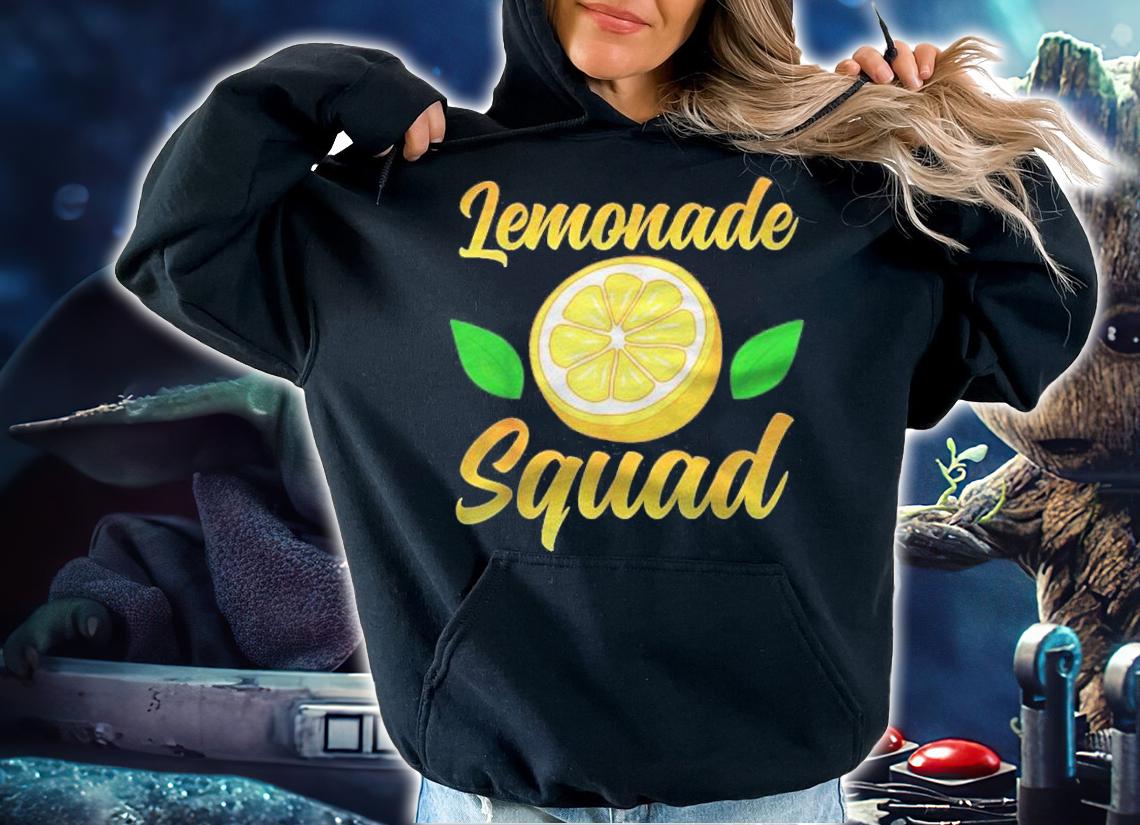 Lemonade Squad Kids Funny Lemonade Boss Lemon Lover Crew Shirt t-shirt hoodie