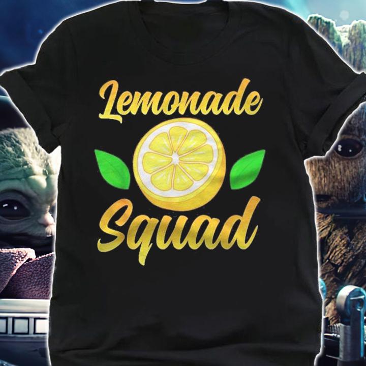 Lemonade Squad Kids Funny Lemonade Boss Lemon Lover Crew Shirt t-shirt shirt