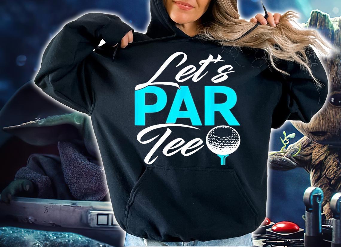 Lets Partee Golf Shirt Funny Golf T-Shirt t-shirt