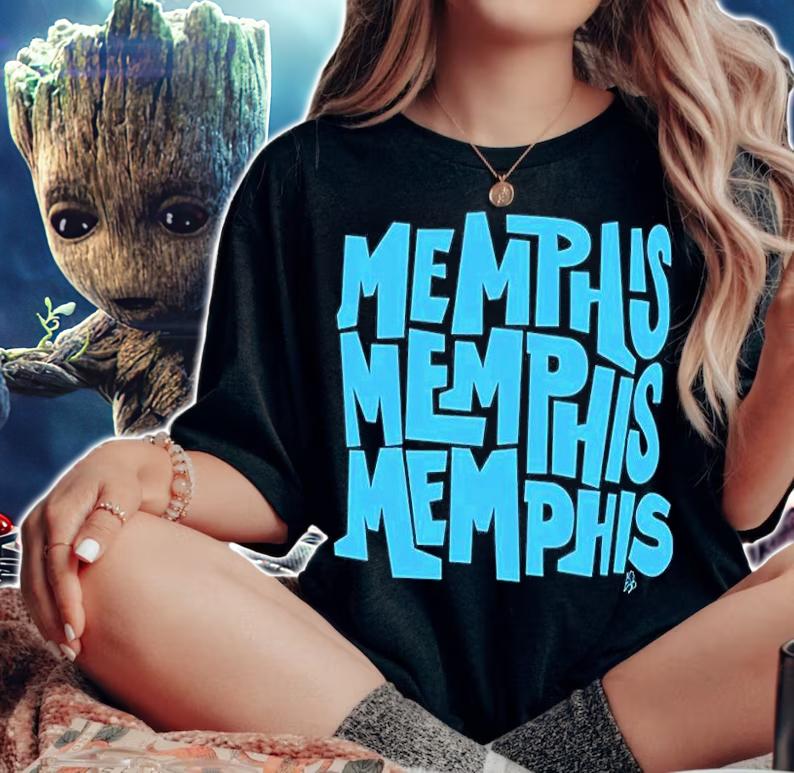 Memphis Memphis Memphis T-Shirt t-shirt woman shirt