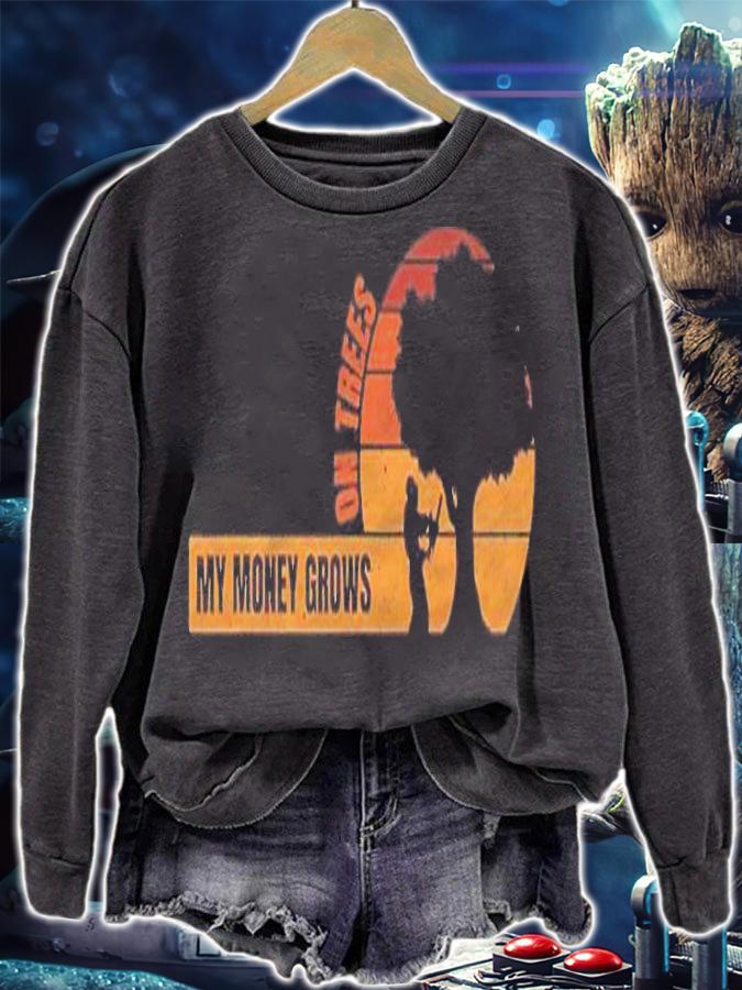 My Money Grows On Trees Funny Logger Arborist Logging Shirt t-shirt sweatshirt