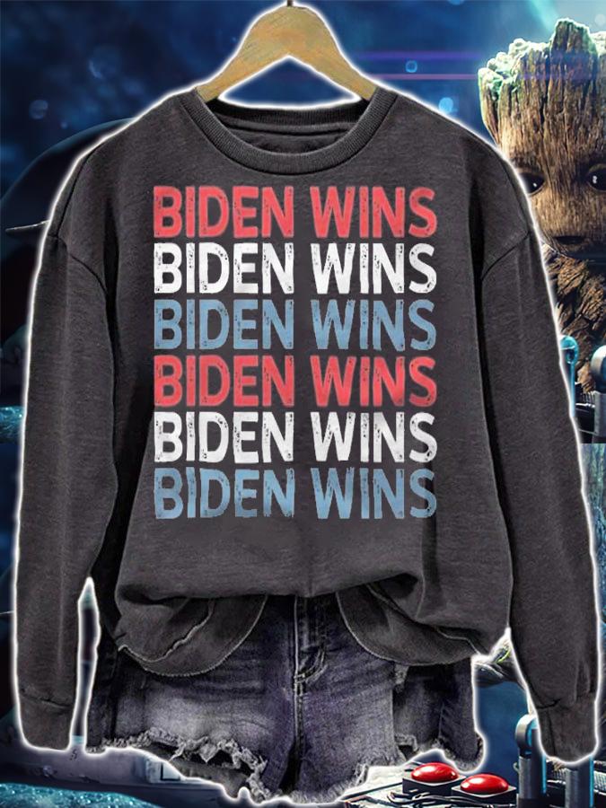Premium biden Wins Vintage Biden 46 T-Shirt t-shirt sweatshirt