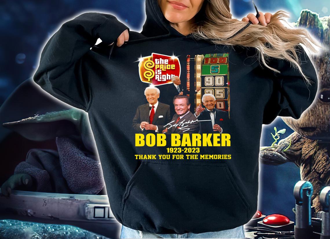 RIP Bob Barker 1923 2023 The Price Is Right Signature t-shirt