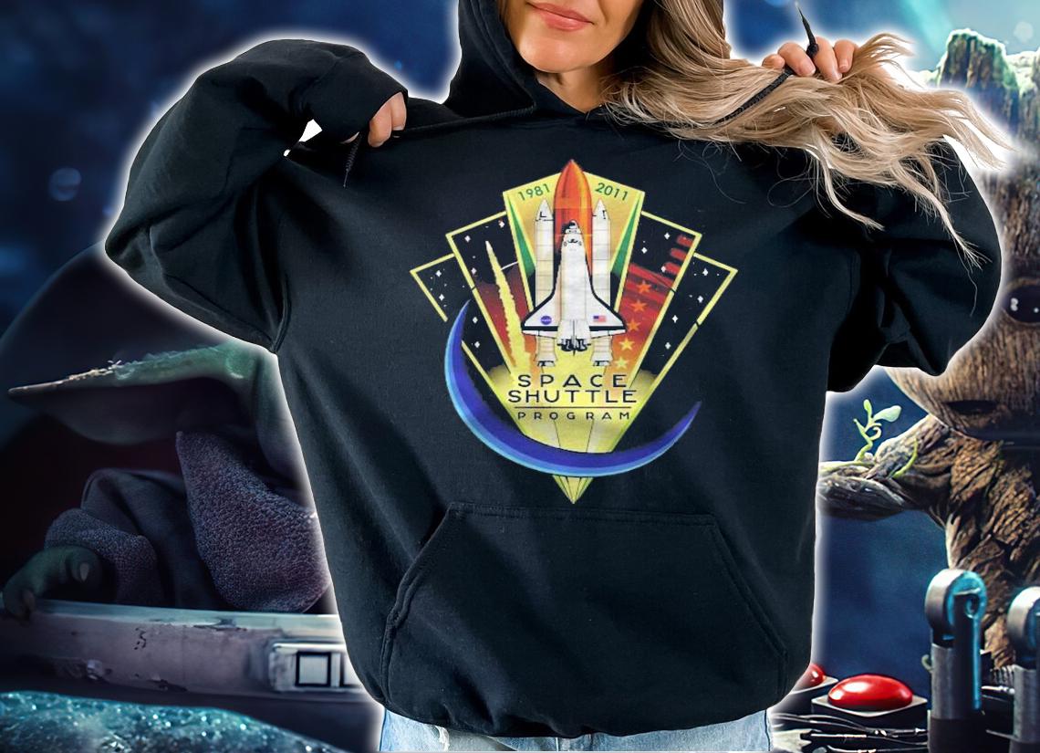 Shuttle Program Commemorative Patch Slim Fit Shirt t-shirt hoodie