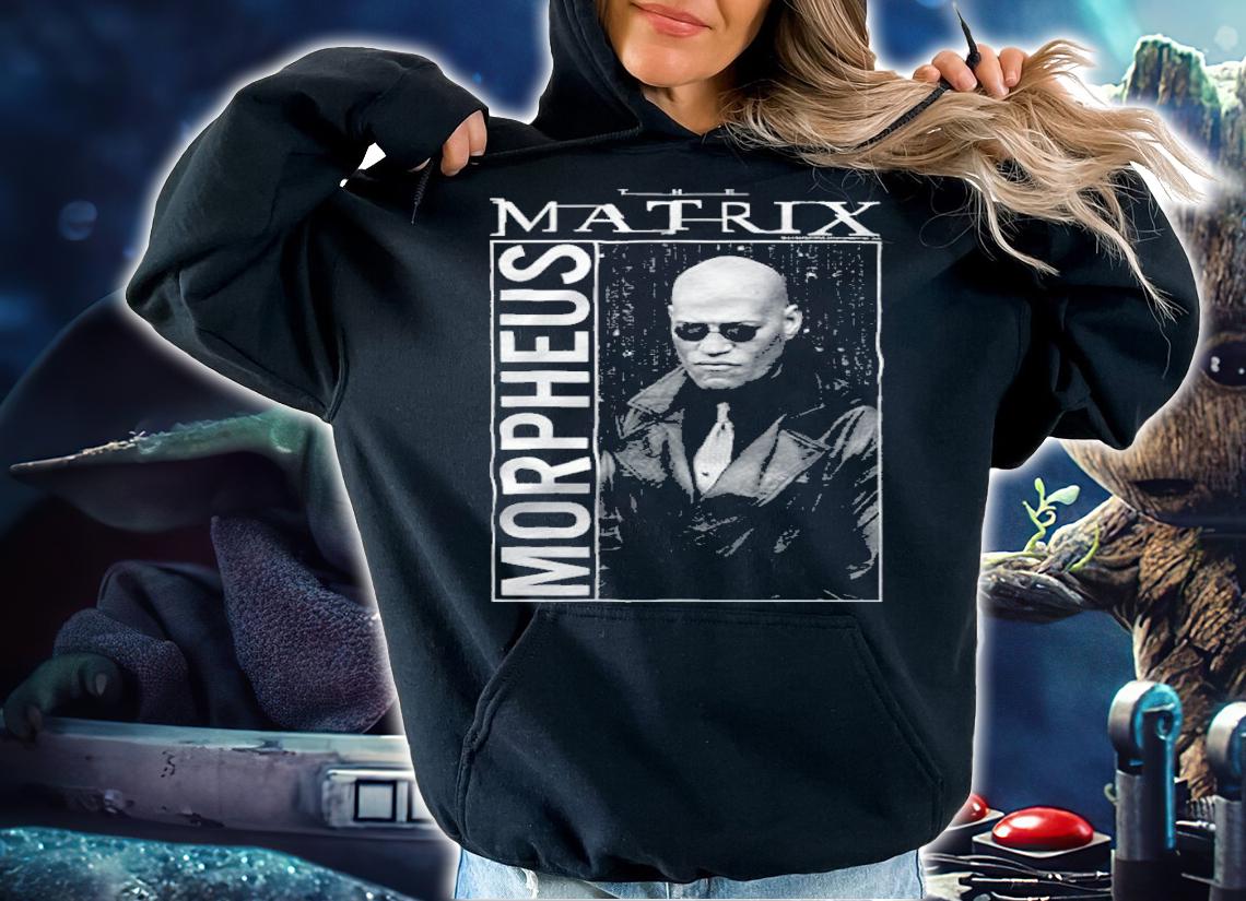 The Matrix Morpheus hero shot 2021 T-shirt t-shirt hoodie