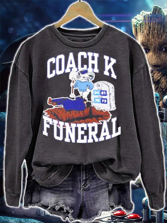 Dave Portnoy Coach K Funeral Shirt t-shirt sweatshirt
