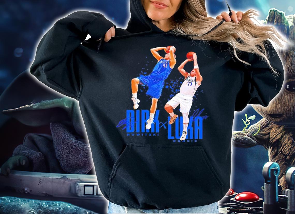 Dirk X Luka Dallas Mavericks Basketball Shirt t-shirt hoodie