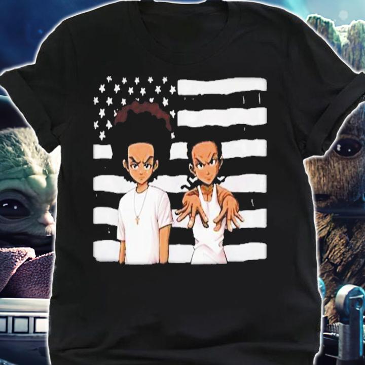 Hiphop Culture American flag shirt t-shirt