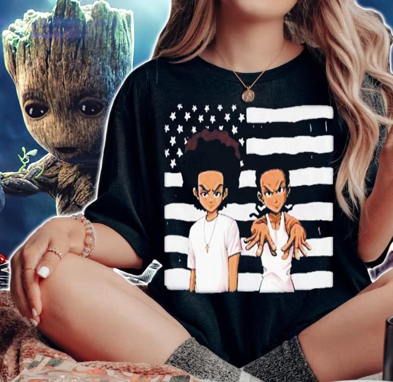 Hiphop Culture American flag shirt t-shirt