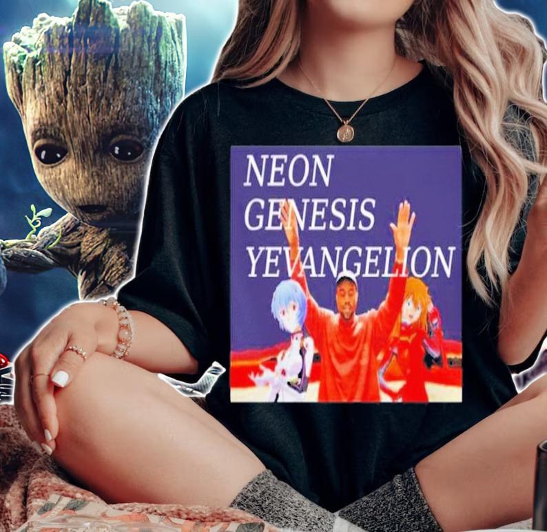 Kanye Neon Genesis Evangelion Shirt t-shirt