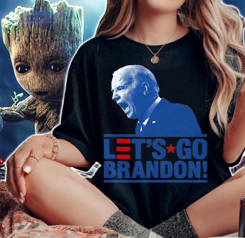 Let's Go Brandon Funny Meme Biden Funny FJB T-Shirt t-shirt
