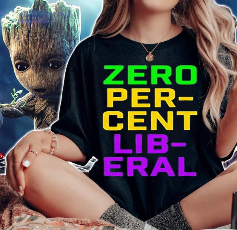Mardi Gras Zero Percent Liberal T-Shirt t-shirt woman shirt