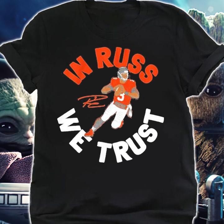 Russell Wilson In Russ We Trust Signatures Shirt t-shirt shirt