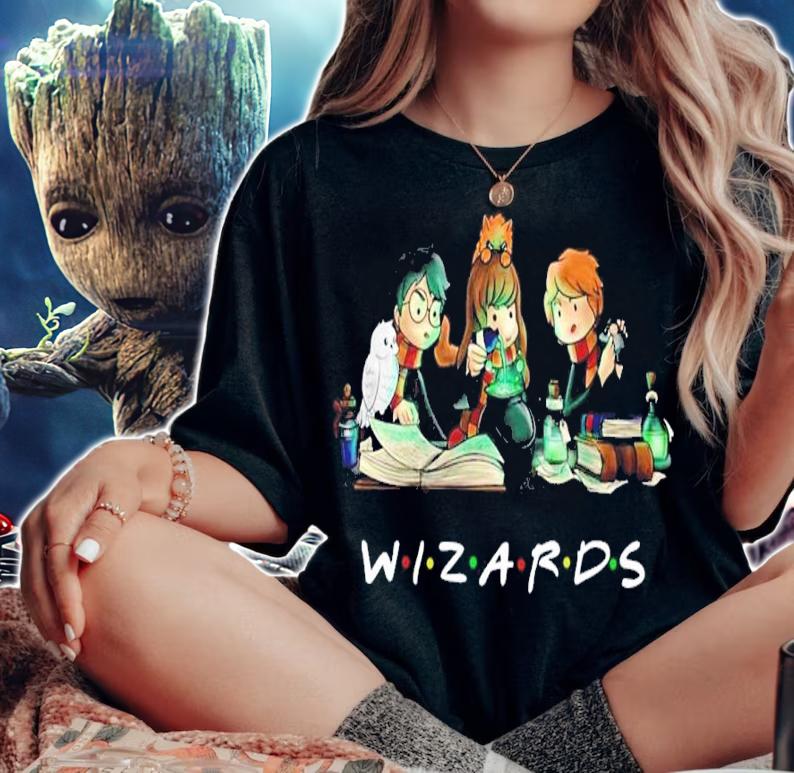 WIZARDS Harry Potter chibi shirt t-shirt woman shirt