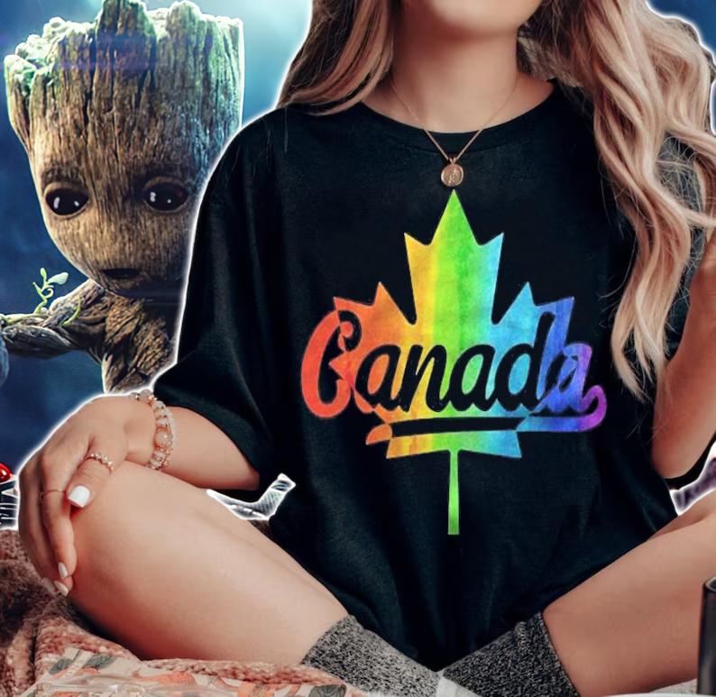 Canada Pride Gay Lesbian Pride Lgbt Pullover T-shirt t-shirt