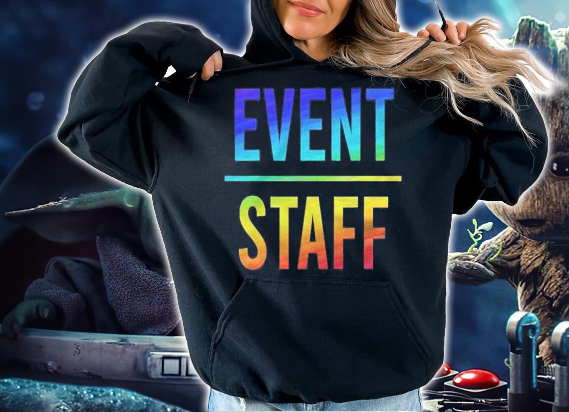 Event Staff Crew A Staff & Employees T-shirt t-shirt