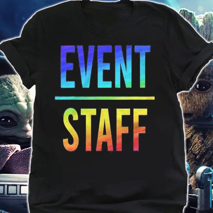 Event Staff Crew A Staff & Employees T-shirt t-shirt