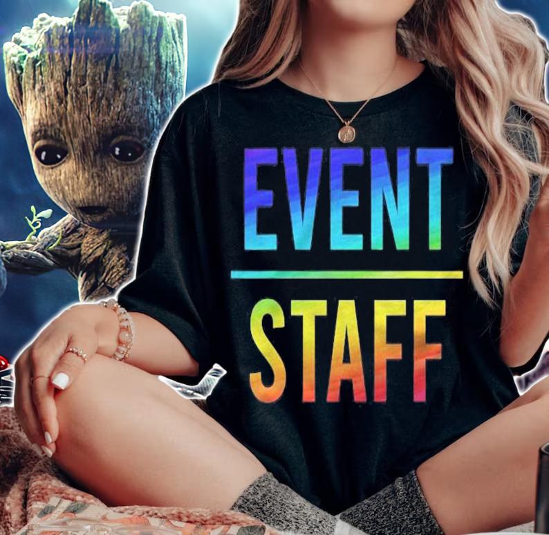 Event Staff Crew A Staff & Employees T-shirt t-shirt