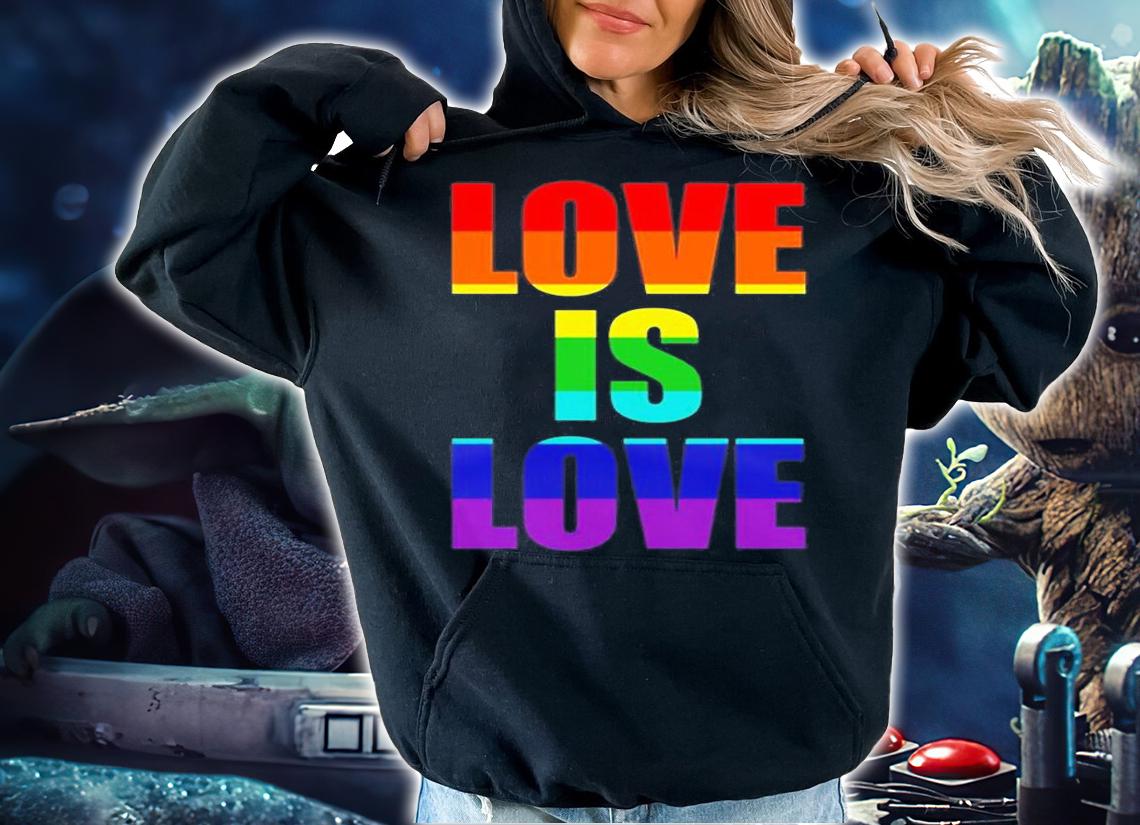Love Is Love Rainbow LGBTQ T-Shirt t-shirt