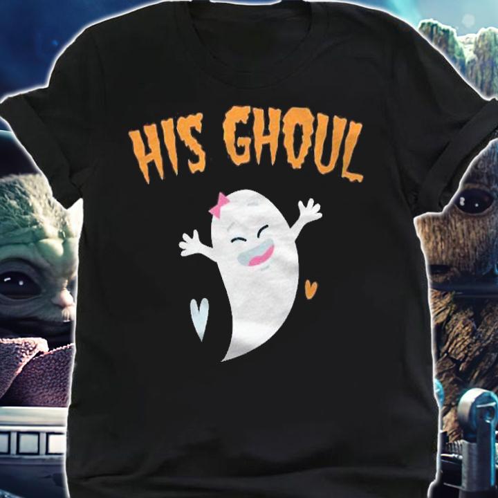 Matching Set Her Boo His Ghoul Halloween Ghost Couple Shirts t-shirt shirt