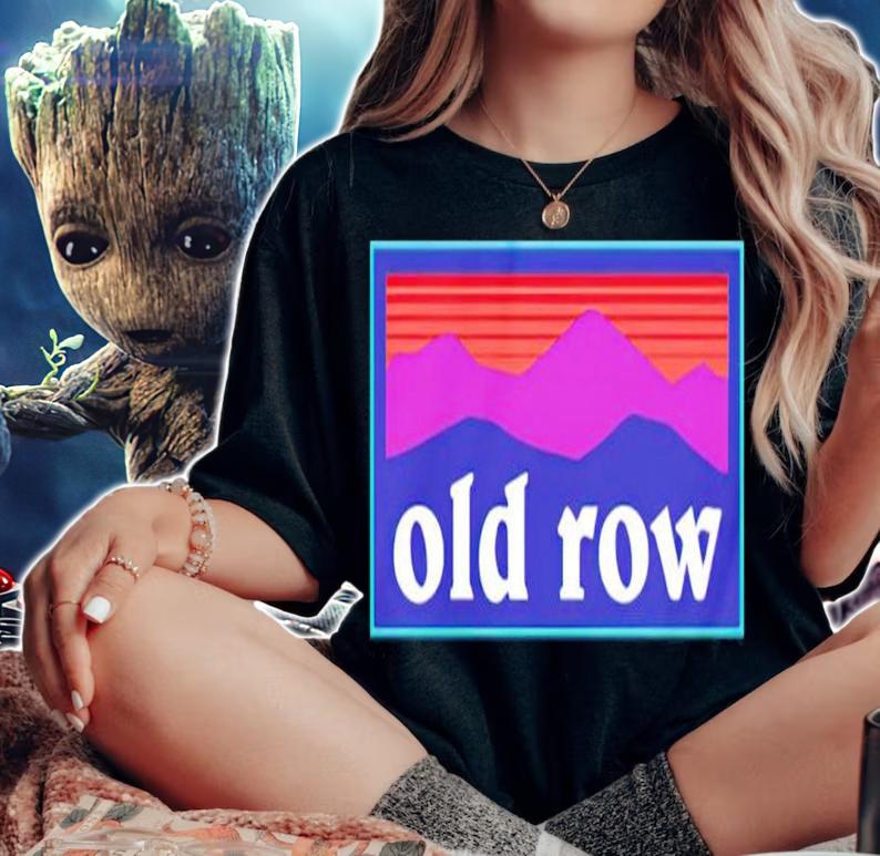 Old Row Sunrise shirt t-shirt woman shirt