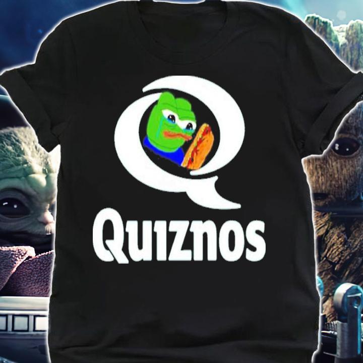 Quiznos Pepe The Frog Logo Shirt t-shirt shirt