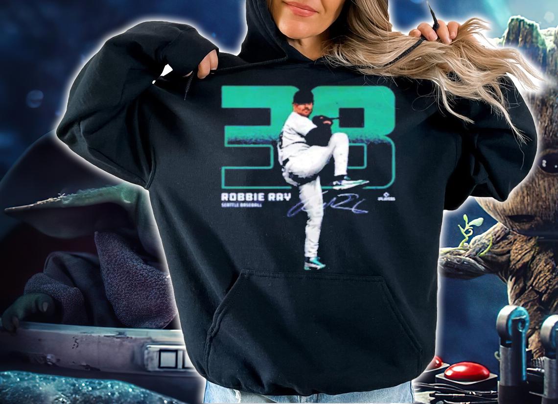 Robbie Ray Seattle Outline Baseball Signatures Shirt t-shirt hoodie