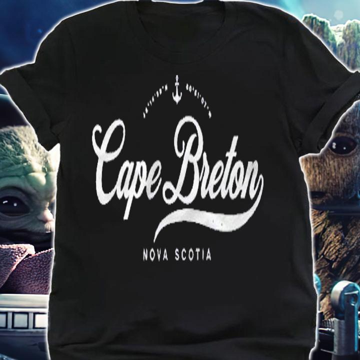 Cape Breton Nova Scotia Canada Vintage Retro Pullover Shirt