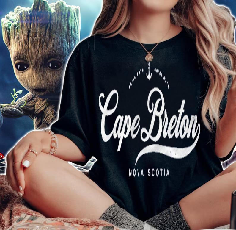 Cape Breton Nova Scotia Canada Vintage Retro Pullover Shirt