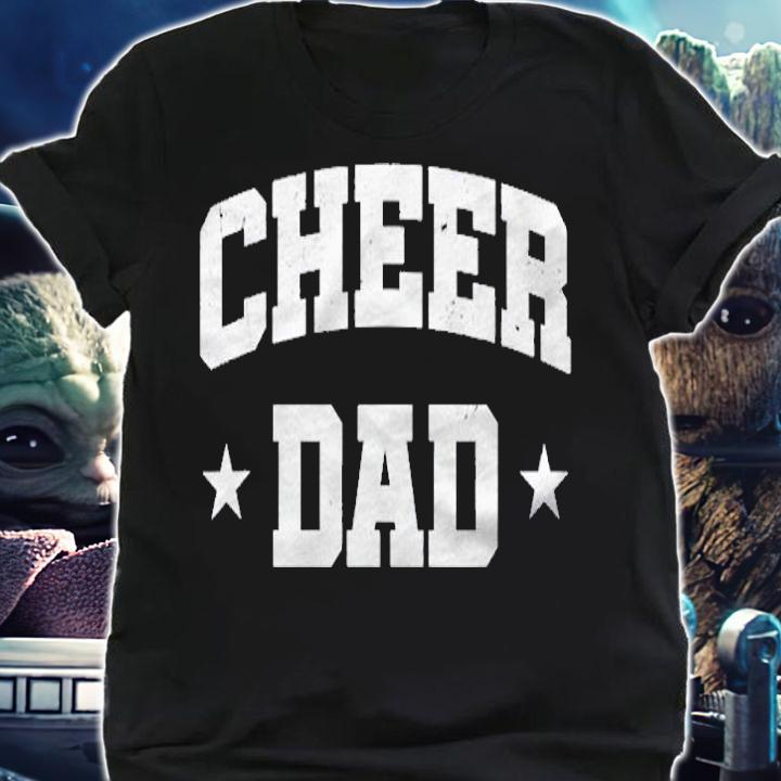 Cheer Dad Funny Cheerleader Shirt Fathers Day Cheerleading shirt