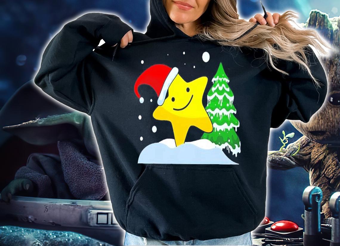 Christmas Star Hat Christmas Tree Shirt hoodie