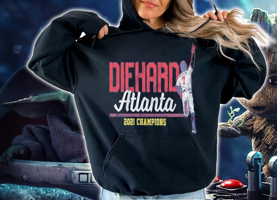 Dansby Swanson Diehard Atlanta 2021 Champions Shirt