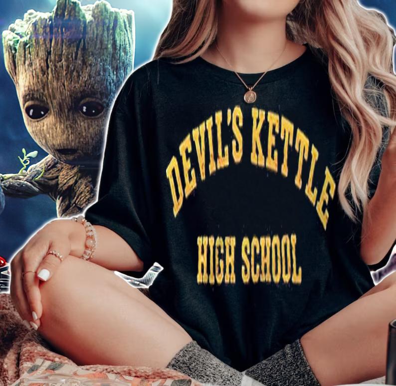 Devil's Kettle high school T-shirt woman shirt