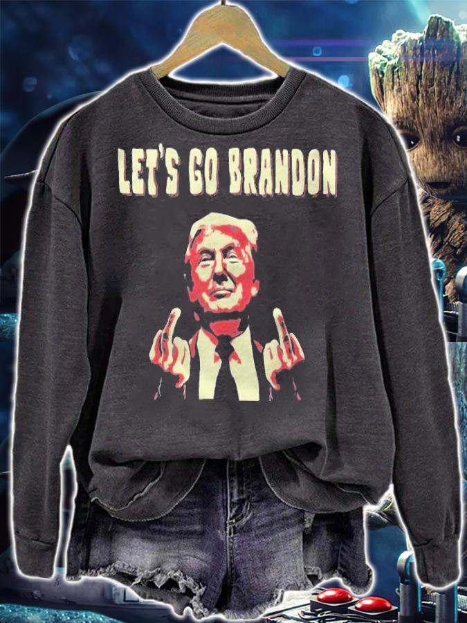 Let's Go Brandon Pro Donald Trump T-Shirt sweatshirt