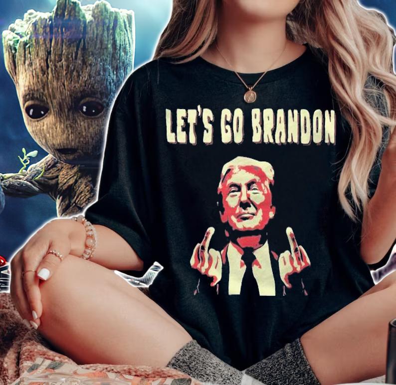 Let's Go Brandon Pro Donald Trump T-Shirt woman shirt