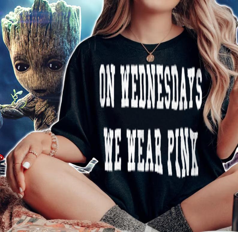 Official On Wednesdays We Wear Pink shirt woman shirt