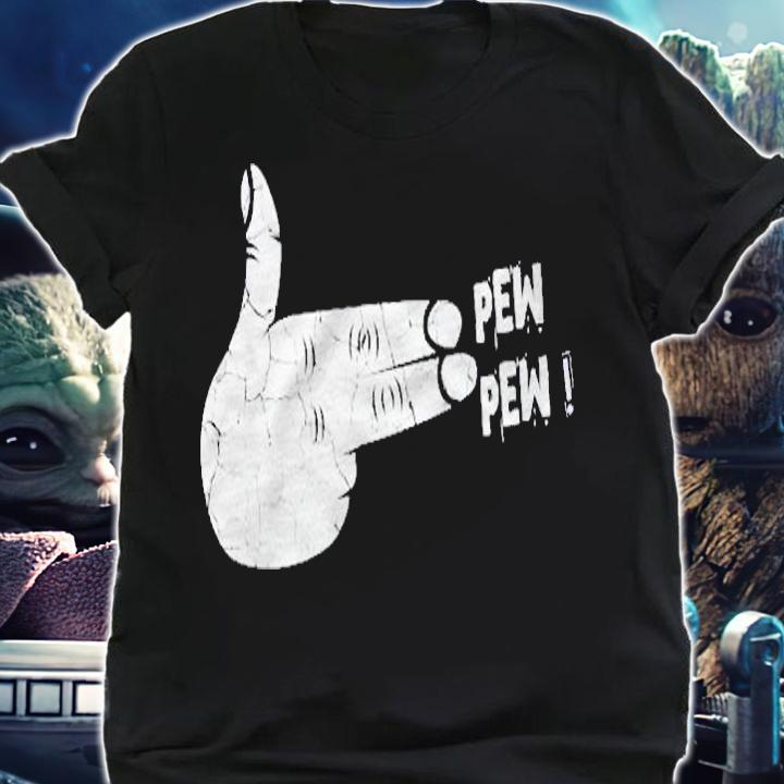 Pew Hand Pew Funny Person Shirt