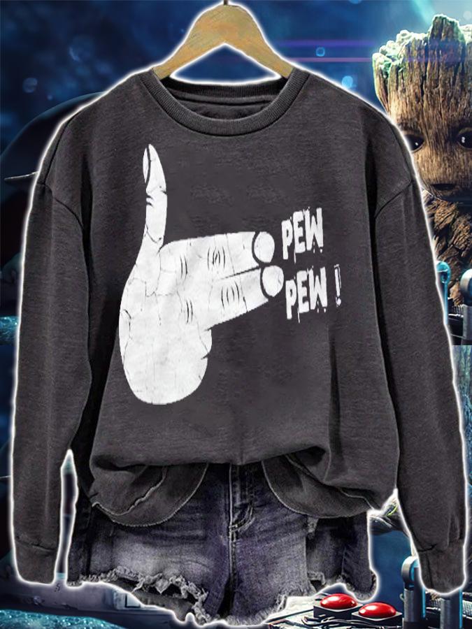 Pew Hand Pew Funny Person Shirt