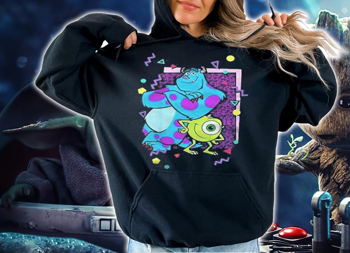 Disney pixar monsters inc. mike and sully 90s style shirt hoodie