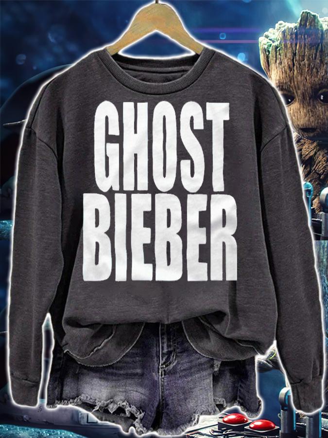 Justin Bieber Ghost Bieber T-shirt sweatshirt