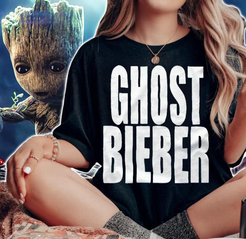 Justin Bieber Ghost Bieber T-shirt woman shirt