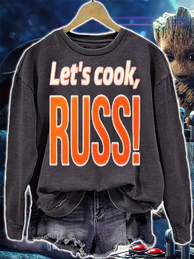Lets Cook Russ Russel Wilson Denver Broncos T-Shirt